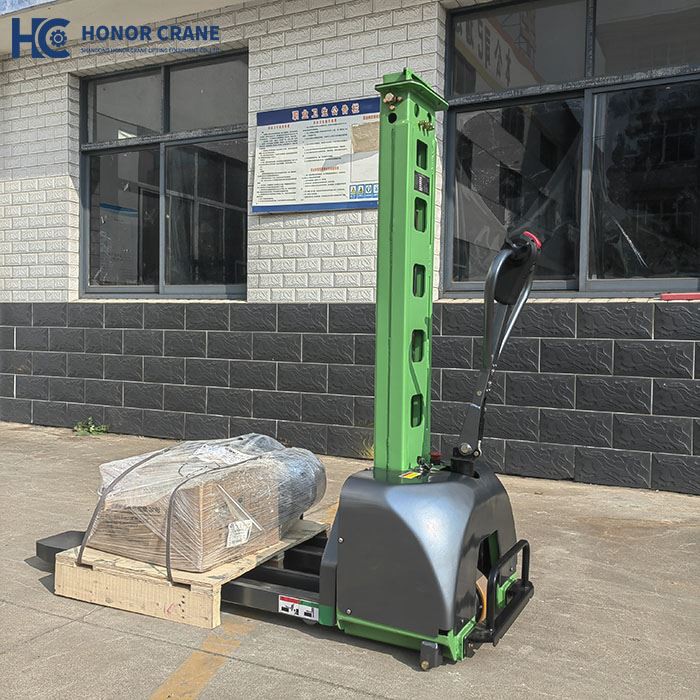 full electric self loading stacker